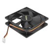 Вентилятор для корпуса ExeGate EX09225B3P черный, 92 мм, 2150 об/мин, 27 дБ, 3 pin