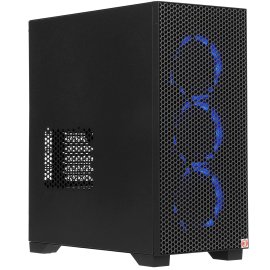 Компьютер IRU Tactio 520B6SB MT Ryzen 5 8600G (4.3) 16Gb SSD 512Gb RGr FreeDOS 2.5xGbitEth 450W черный (RUS) (2116631)
