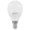 Лампа светодиодная Шар Gauss 6W E14 RGbW+димирование LED