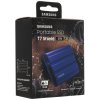 Внешний SSD Samsung T7 Shield, 2TB, USB 3.2 Gen 2 Type-C, R/W 1050/1000, синий