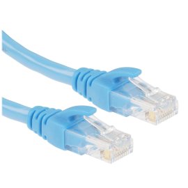 Патч-корд U/UTP, CAT 5e, RJ45-RJ45, 26AWG, ZH нг(А)-HF, серый, 0,5м Rexant