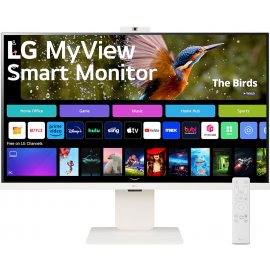 Монитор 31.5" LG 32SR85U-W IPS 3840x2160, 60 Гц, 5 мс, 16:9, 400 кд/м2, 2xHDMI, 1хUSB-C, 3хUSB, белый