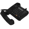 Телефон проводной Panasonic KX-TS2358RUB черный АОН,Caller ID,ЖКД,блокировка набора,выключение микрофона,кнопка "пауза"