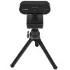 Веб-камера ExeGate EX287379RUS Stream C925 FullHD T-Tripod (матрица 1/3" 2 Мп, 1920х1080, 1080P, 30fps, 4-линзовый объектив, шторка, фиксированный фокус, USB, микрофон с шумоподавлением, поворотное крепление, телескопический штатив Tripod Tele Ball, кабел