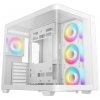 Корпус DeepCool CG530U 4F White, Midi-Tower, белый, 4 x 120 мм