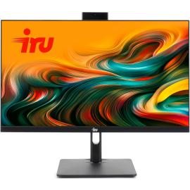Моноблок IRU 23IM 23.8" Full HD i5 12450H (2) 16Gb SSD 512Gb UHDG 730 noOS GbitEth WiFi BT 120W Cam черный 1920x1080