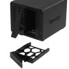Сетевое хранилище Synology DiskStation DS925+ черный (AMD Ryzen V1500B/4Gb/4 pcs (3.5" or 2.5" SATA or SSD)/1xM.2 2280 NVMe SSD/RAID/1x4Gb/no WIFI) (DS