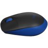 Мышь беспроводная Logitech M190 черный/синий, 1000 dpi, радиоканал, USB, кнопки - 3