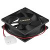 Вентилятор для корпуса ExeGate EX08025HM черный, 80 мм, 2000 об/мин, 19 дБ