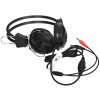 Проводные наушники Oklick HS-M200 черный, накладные, Jack 3.5 мм