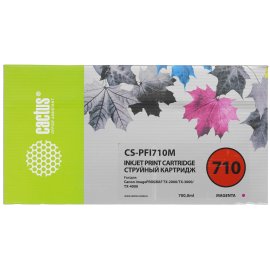 Картридж струйный Cactus CS-R-PFI320C-CHIP PFI-320C голубой (260мл) для Canon imagePrograff TM-200/200MFP/205/300/300MFP/305/250/255/350/355 с чипом