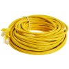 Патч-корд медный UTP Cablexpert PP10-15M/Y кат.5e, 15м, литой, многожильный, желтый