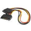 Удлинитель кабеля питания SATA Cablexpert CC-SATAMF-01, 15pin(M)/15pin(F), 30см