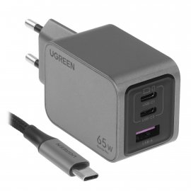 Сетевое зарядное устройство Ugreen X755 Space Gray (25871)