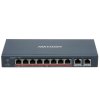 Коммутатор Hikvision DS-3E2318P, 16×1 Гбит/с PoE+ + 2×1 Гбит/с SFP, управляемый