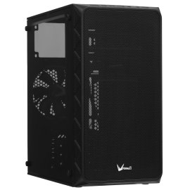 Компьютерный корпус Minitower ExeGate EX291141RUS BAA-105-01AAA400 (mATX, БП AAA400 с вент. 8см, 2*USB, аудио, черный)