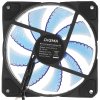 Вентилятор для корпуса Digma DFAN-LED-BLUE черный, 120 мм, 1200 об/мин, 23 дБ, 4 pin