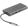 Док станция Dahua 9 in 1 USB 3.1 Type-C to USB 3.0 + HDMI + RJ45 + VGA + SD/TF +PD Docking Station