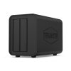 Сетевое хранилище TerraMaster D2-320 DAS tower/JBOD,RAID0,1/up to 2 SATA(3,5' or 2,5')/1xUSB3.1 Type-C gen2/1xPS/1YW