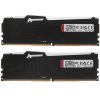Оперативная память Kingston Fury Beast, DDR5, 64Gb (2x32Gb), 6000MHz, CL30, DIMM, с радиатором, RGb, черный