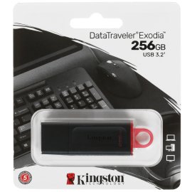 Флешка USB ADATA UC300 (ACHO-UC300-256G-RNB/BU), 256Gb, USB 3.2 Gen1, R/W 100/30, синий/голубой