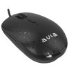 Мышь проводная AULA AM106 черный, 2000 dpi, USB, кнопки - 4