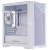 Компьютерный корпус Powercase Mistral Micro Z3W Mesh LED, Tempered Glass, 2x 140мм + 1х 120мм 5-color fan, белый, mATX (CMIMZW-L3)