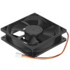 Вентилятор для корпуса Gembird FANCASE2/BALL черный, 90 мм, 2500 об/мин, 26 дБ, 3 pin