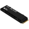 Накопитель SSD WD 1Tb Black SN850X, M.2(22x80мм), NVMe, PCIe 4.0 x4, 3D TLC, R/W 7300/6300Mb/s, IOPs 800 000/1 100 000, TbW 600, DWPD 0.3, with Heat Spreader (12 мес.)