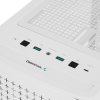Компьютерный корпус Deepcool CK560 WH без БП, боковое окно (закаленное стекло), 3xARGB LED 120мм вентилятора спереди и 1x140мм вентилятор сзади, белый, ATX