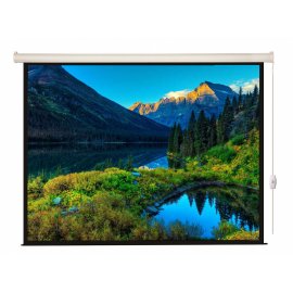 Экран Cactus 240x240см MotoExpert CS-PSME-240x240-WT 1:1 настенно-потолочный рулонный белый (моторизованный привод)