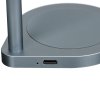 Беспроводное зарядное устройство uBear Stage 2in1, серый