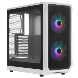Корпус Fractal Design Focus 2 RGB White TG Clear Tint/FD-C-FOC2A-04