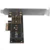 Переходник ORIENT C300EN PCI-Ex4->M.2 M-key NVMe SSD, тип 2230/2242/2260/2280/22110, 2 планки крепления в комплекте (33294)