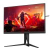 Монитор 27" AOC Agon Pro AG276UZD QD-OLED 3840x2160, 240 Гц, 0.03 мс, 16:9, 1000 кд/м² (пиковая), DisplayHDR True Black 400, DP 2.1, HDMI 2.1, USB-C, USB Hub (4x USB 3.2), динамики (2x5 Вт), FreeSync, Adaptive-Sync, черный