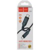 Кабель Hoco U110, USB Type-C (m) - USB (m), 1.2м, MFI, 3A, синий