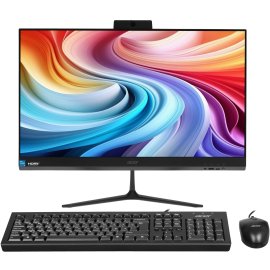 Моноблок MSI Modern AM242P 1M AiO 23,8" FHD (1920x1080)IPS AG Non-touch,Core i3-100U (1.2GHz),8Gb DDR5(1*8GB),512Gb SSD M.2, Intel UHD, WiFi, BT, camera, WirelessKB&mouse Eng/Rus, No OS,1y,черный (9S6-AE0721-1477 / 9S6-AE0721-1032)