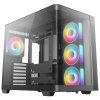 Корпус DeepCool CG530U 4F Black, Midi-Tower, чёрный, 4 x 120 мм