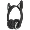 Беспроводные/проводные наушники QUMO Party Cat BT 0027 бежево-розовый, накладные, Bluetooth + проводной, кошачьи ушки, до 7 ч