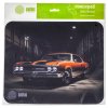 Коврик для мыши Cactus Orange Car 300x250x2мм (CS-MP-P06M)