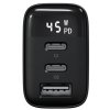 Сетевое зарядное устройство Magssory ACH008 45W 3.25A (PD3.0+PPS+QC4+AFC+FCP+SCP) универсальное черный