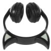 Беспроводные/проводные наушники QUMO Party Cat BT 0027 бежево-розовый, накладные, Bluetooth + проводной, кошачьи ушки, до 7 ч