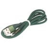 Кабель PERFEO USB A вилка - Lightning вилка, 30W, зеленый, длина 1 м, AVANGARD (I4334)