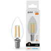Лампа светодиодная филаментная Gauss Filament 12Вт цок.:E14 свеча св.свеч.бел.теп. (упак.:10шт)
