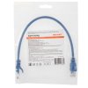 Патч-корд U/UTP Rexant CAT 5e, RJ45-RJ45, 26AWG, ZH нг(А)-HF, синий, 0,3 м