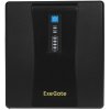 Источник бесперебойного питания ExeGate EP212521RUS Power Back UNB-1500 1500VA, черный, 4 евророзетки