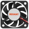 Вентилятор для корпуса Rexant RX 5010MS 12VDC черный, 50 мм, 4300 об/мин, 24 дБ, 2 pin