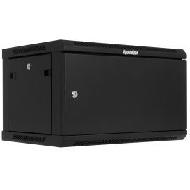 Шкаф телекоммуникационный настенный разборный 6U (600 x 650) дверь стекло