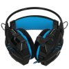 Игровая гарнитура RUSH COBRA, динамики 40мм, велюровые амбушюры, черный/синий (SBHG-1000)