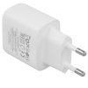 Сетевое зарядное устройство HOCO C80A Rapido 1xUSB + 1xUSB-C, 3.1A, 20W, белый